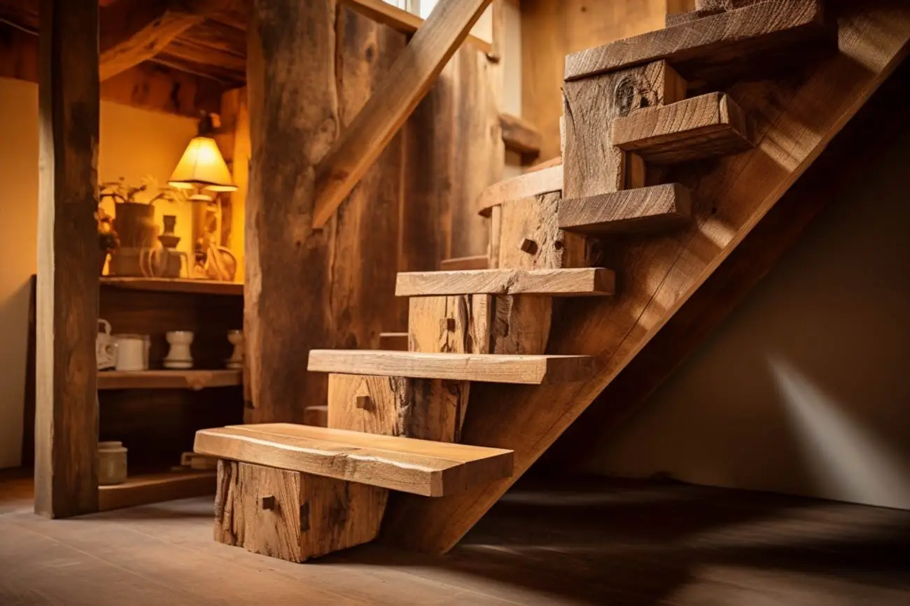 Fa lépcső készítése házilag