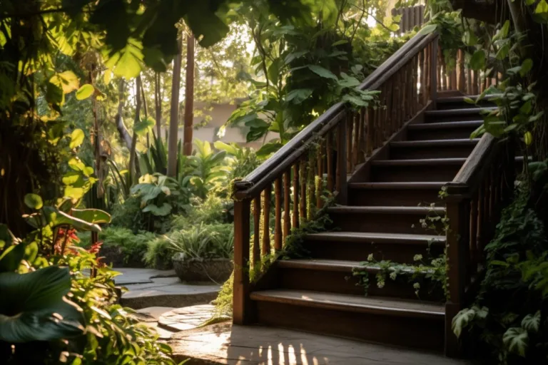 Kültéri fa lépcső: egyedi és természetes megoldások kerted számára
