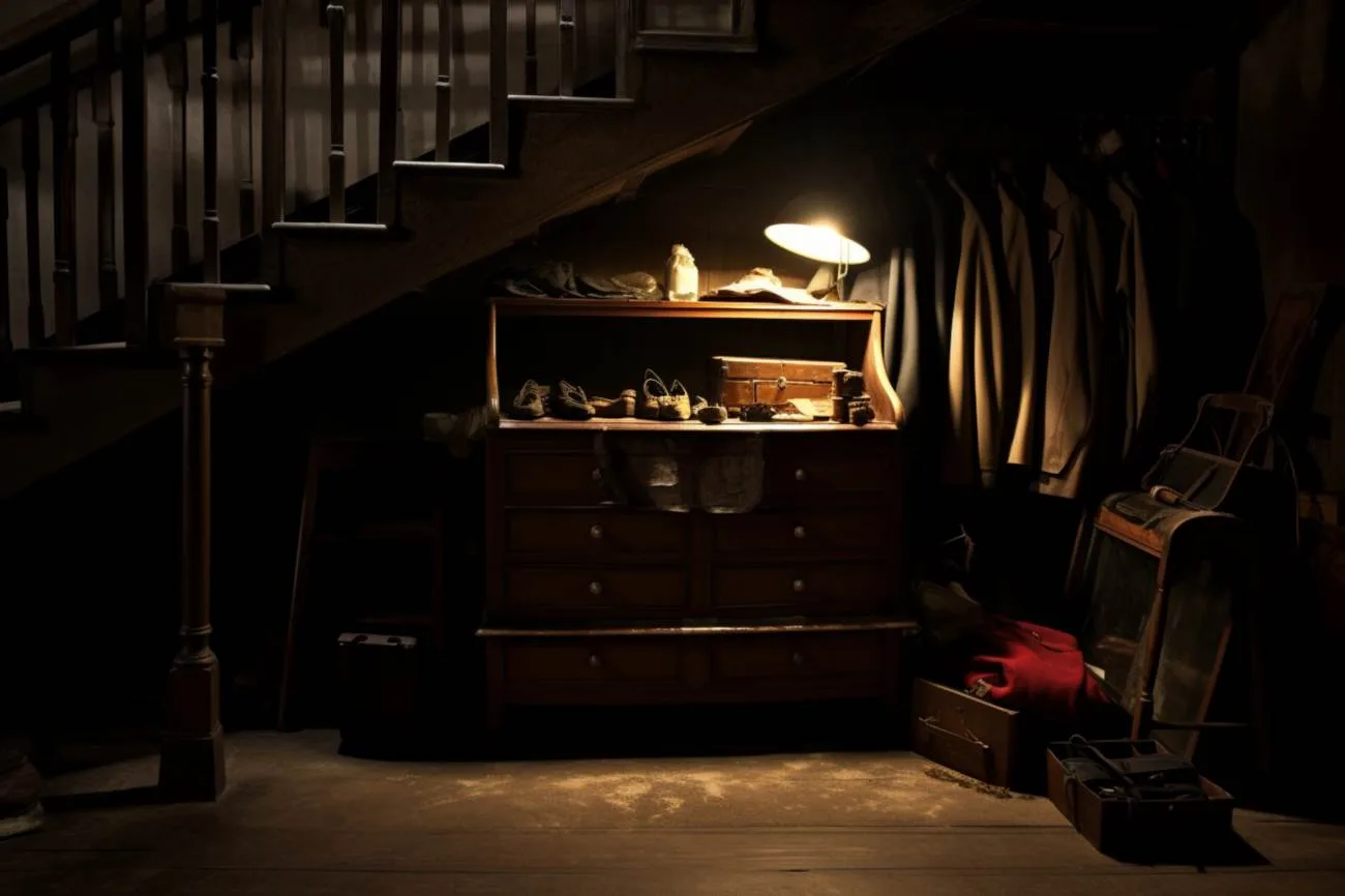 Lépcső alatti szekrény: stílusos tárolás otthonában