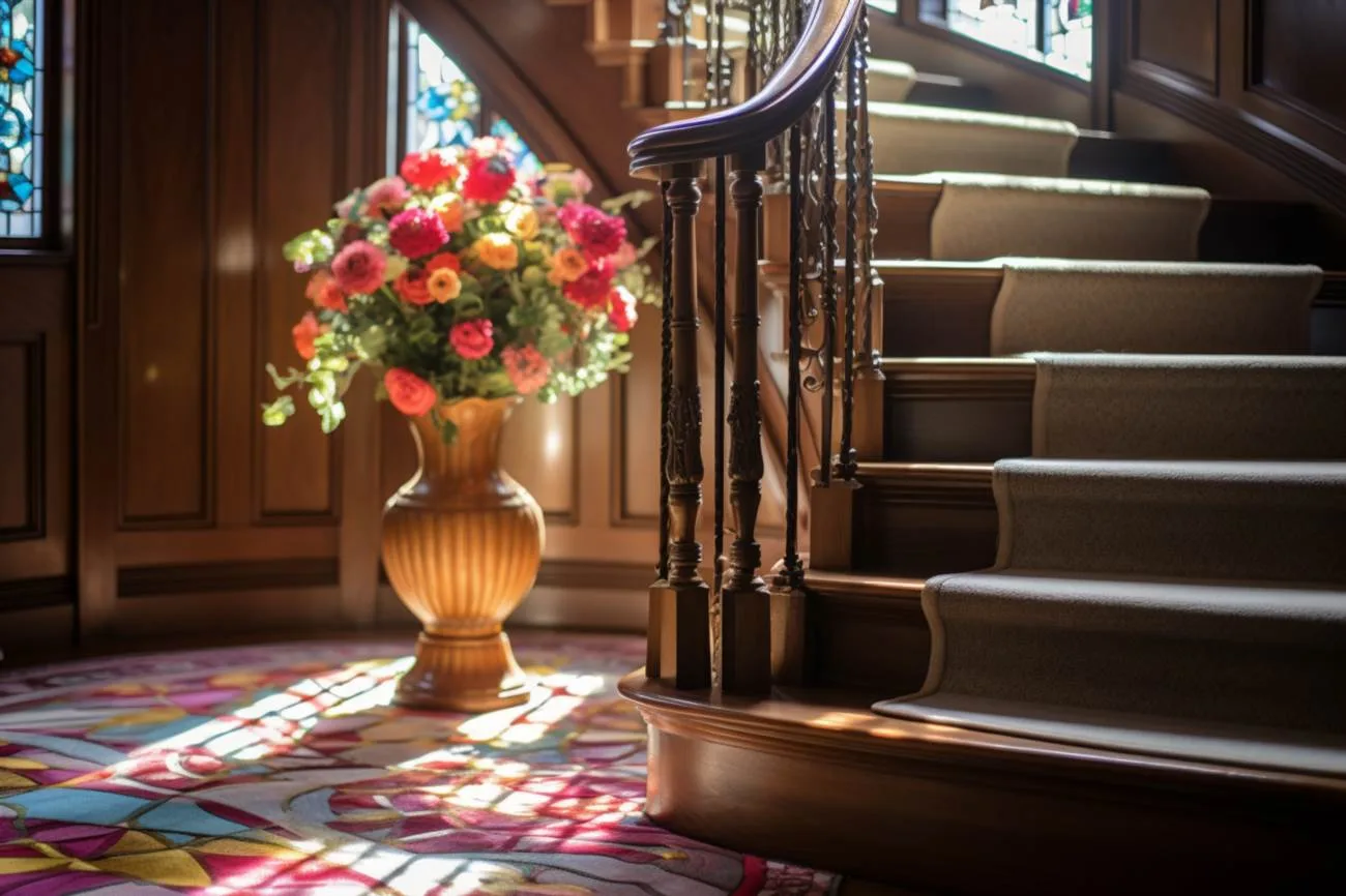 Lépcső szőnyeg: stílus és biztonság lépcsőinken